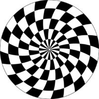 12'' Slipmat - Checker Spiral 